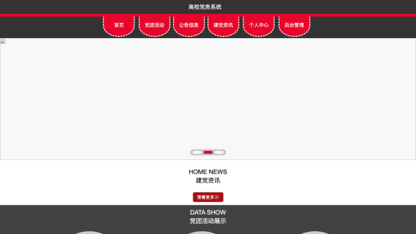 高校党务系统