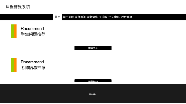 课程答疑系统