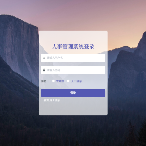 人事系统