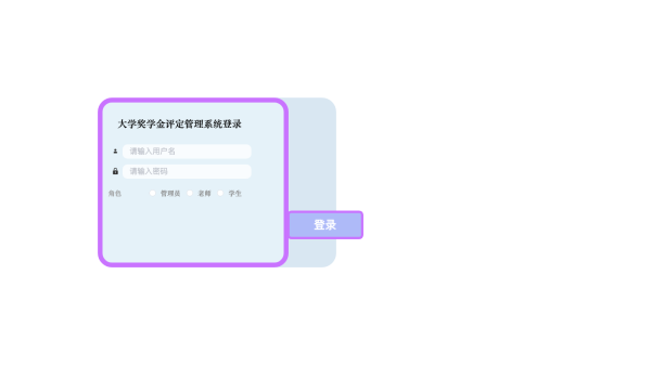 陕西理工大学奖学金评定管理系统的开发