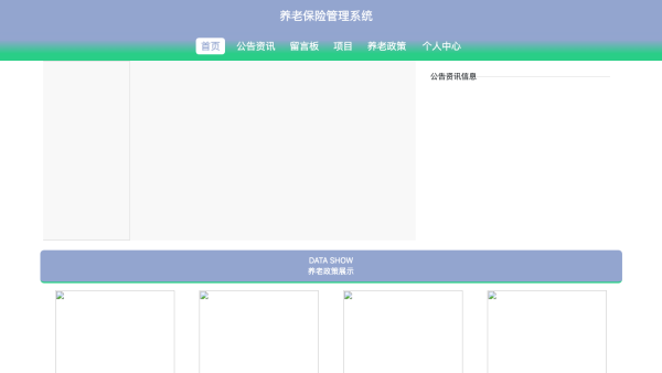 养老保险管理系统
