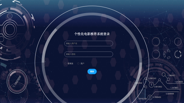 个性化电影推荐系统